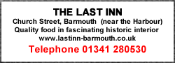 The Last Inn public house in Barmouth